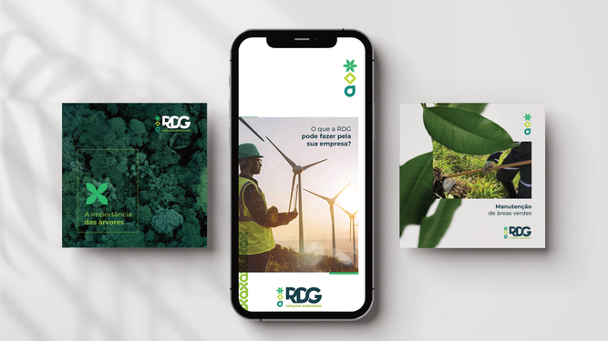 aplicação da marca